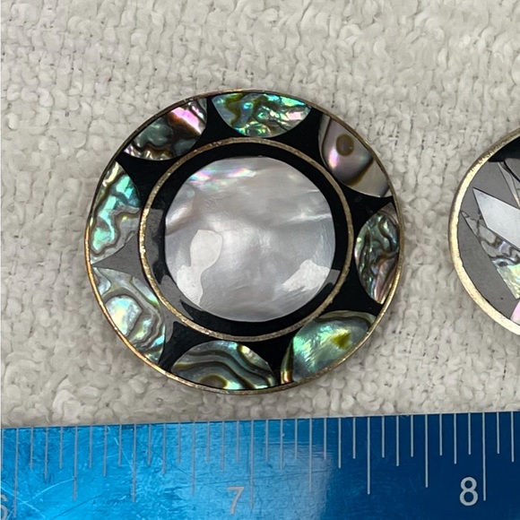 3 Vintage Alpaca Mexico Sterling Pendants and Pins/Brooches - Picture 4 of 11